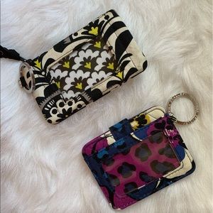 Two Vera Bradley wallets